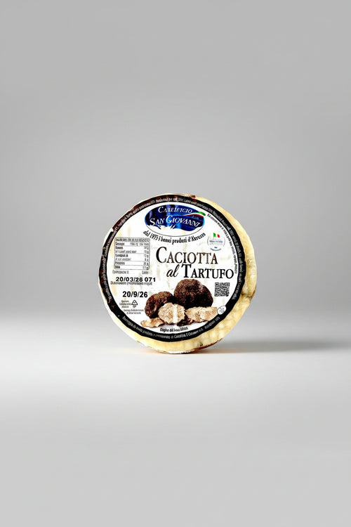 cacotta al tartufo caseificio san giovanni