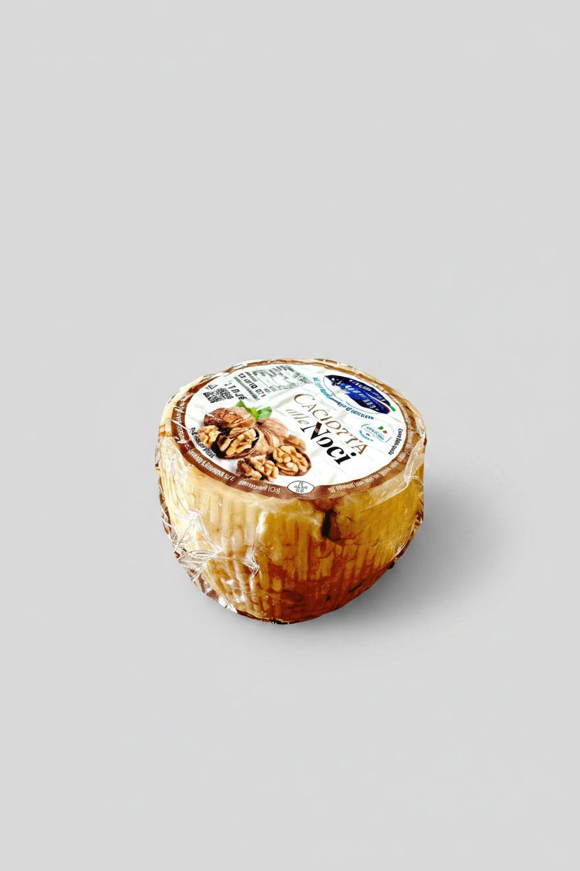 forma di caciotta alle noci