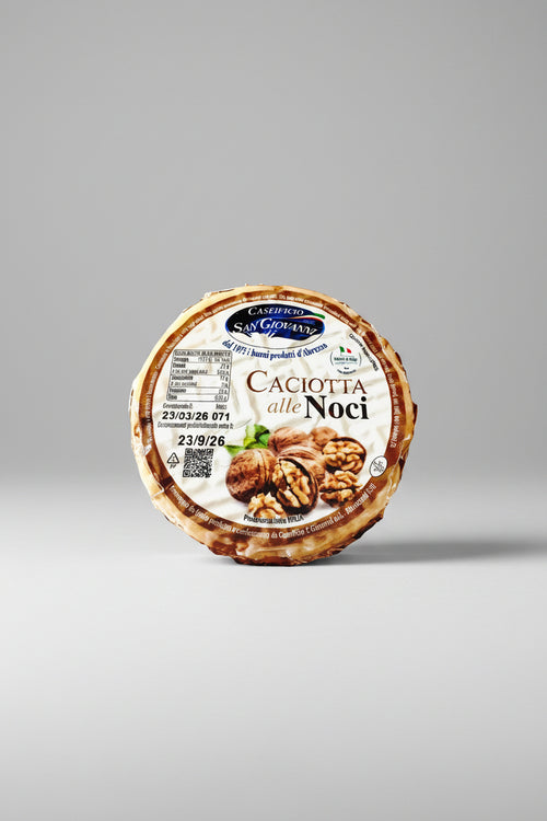 caciotta alle noci caseificio don giovanni - abruzzo