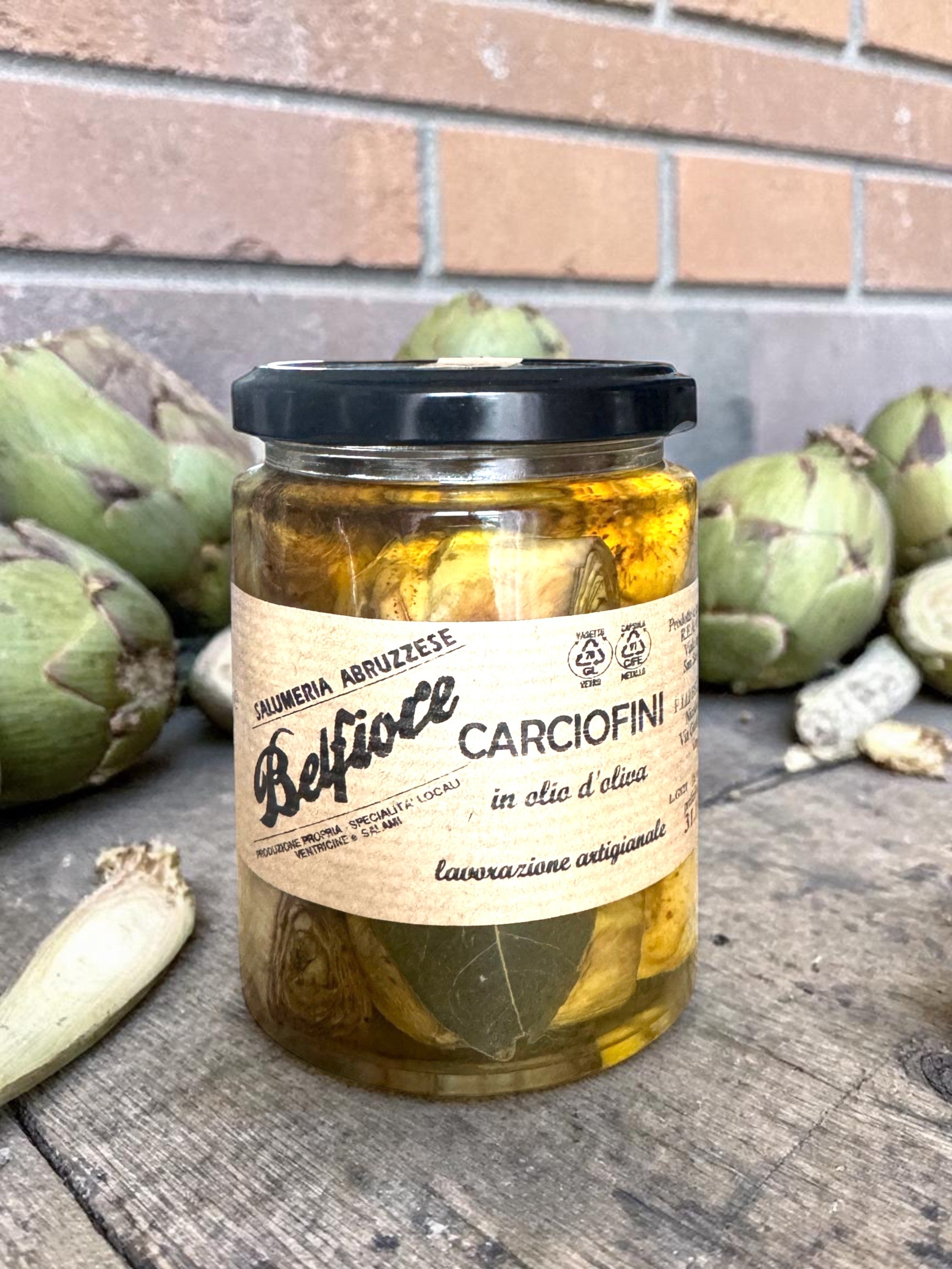 Artichoke Hearts in Olive Oil