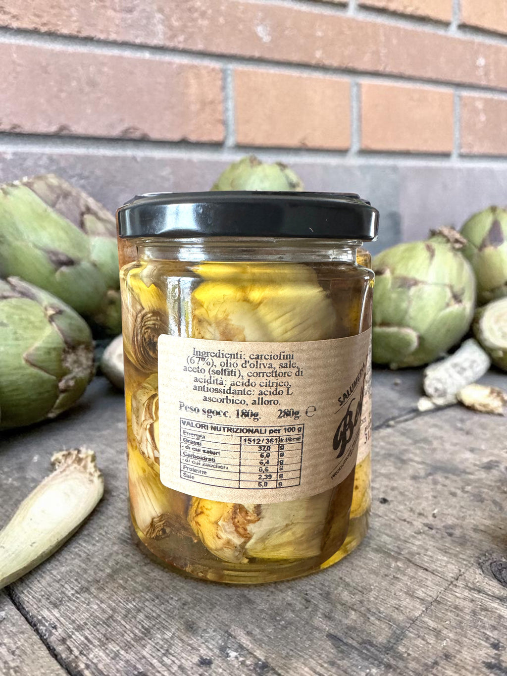 Artichoke Hearts in Olive Oil