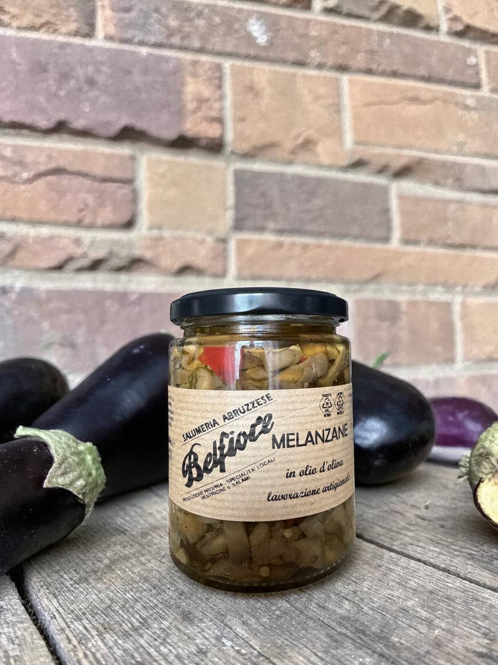 Aubergines in Olive Oil