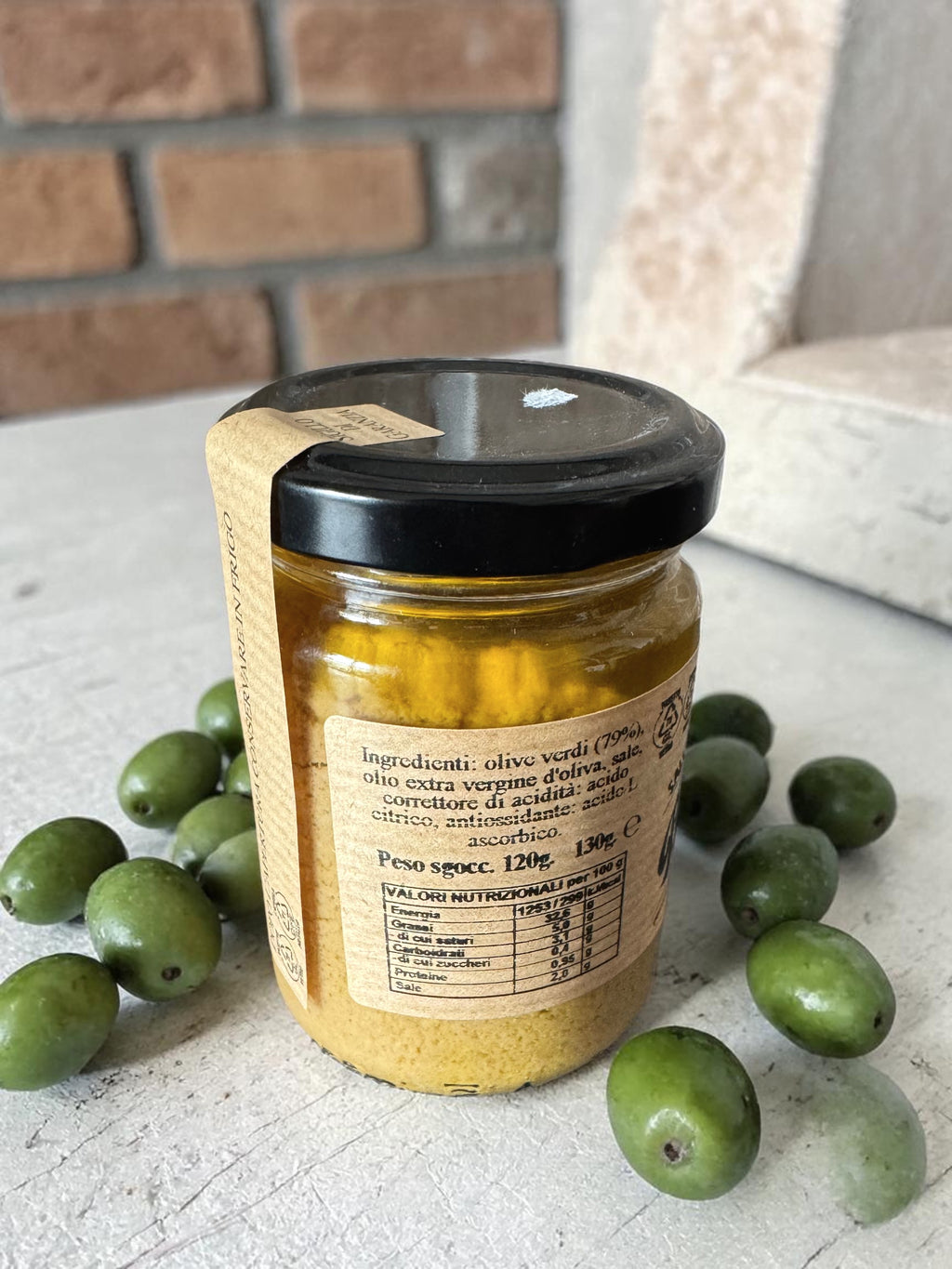 Green Olive Spread Cream