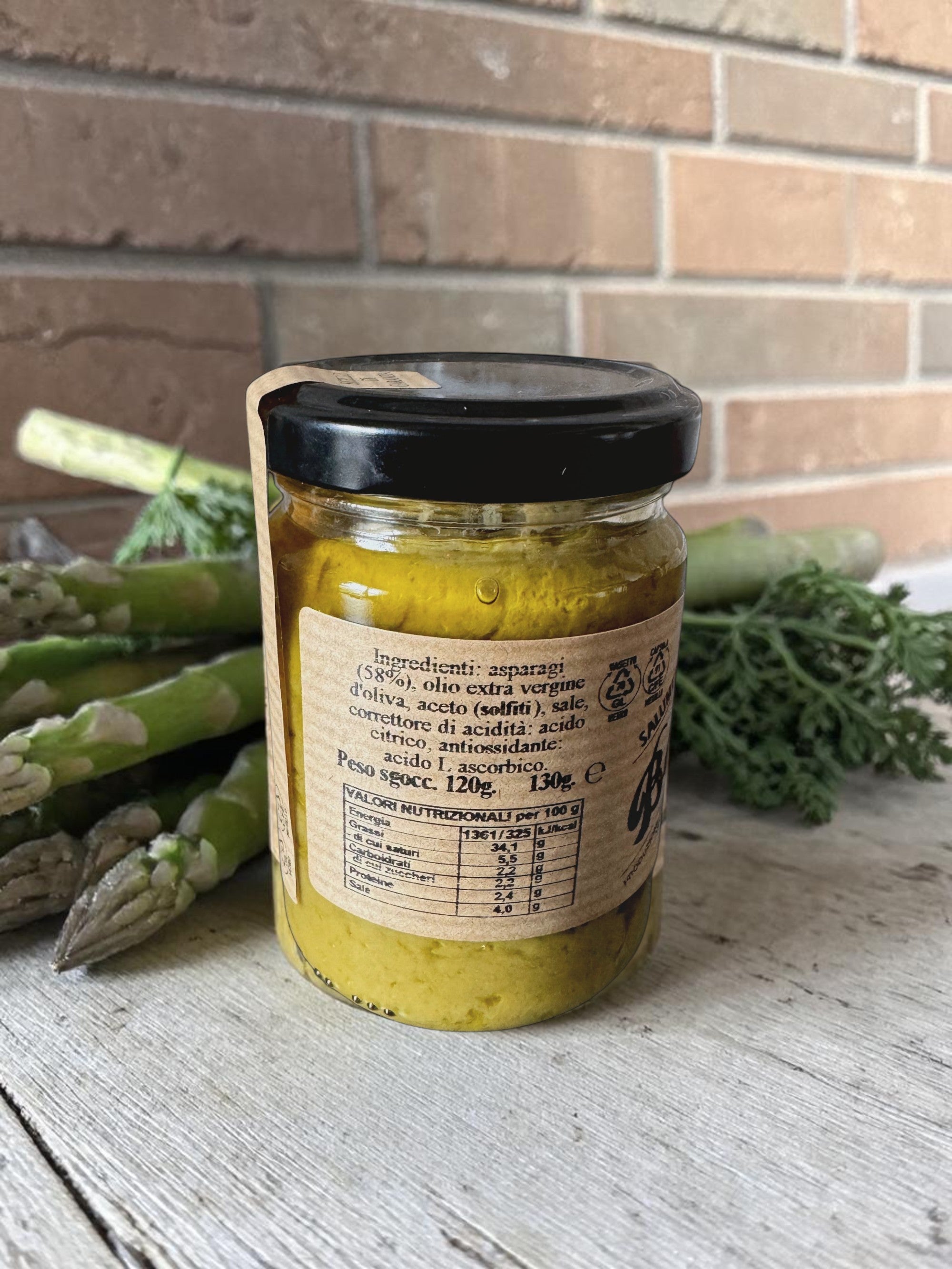 Cream of Asparagus in Extra Virgin Olive Oil