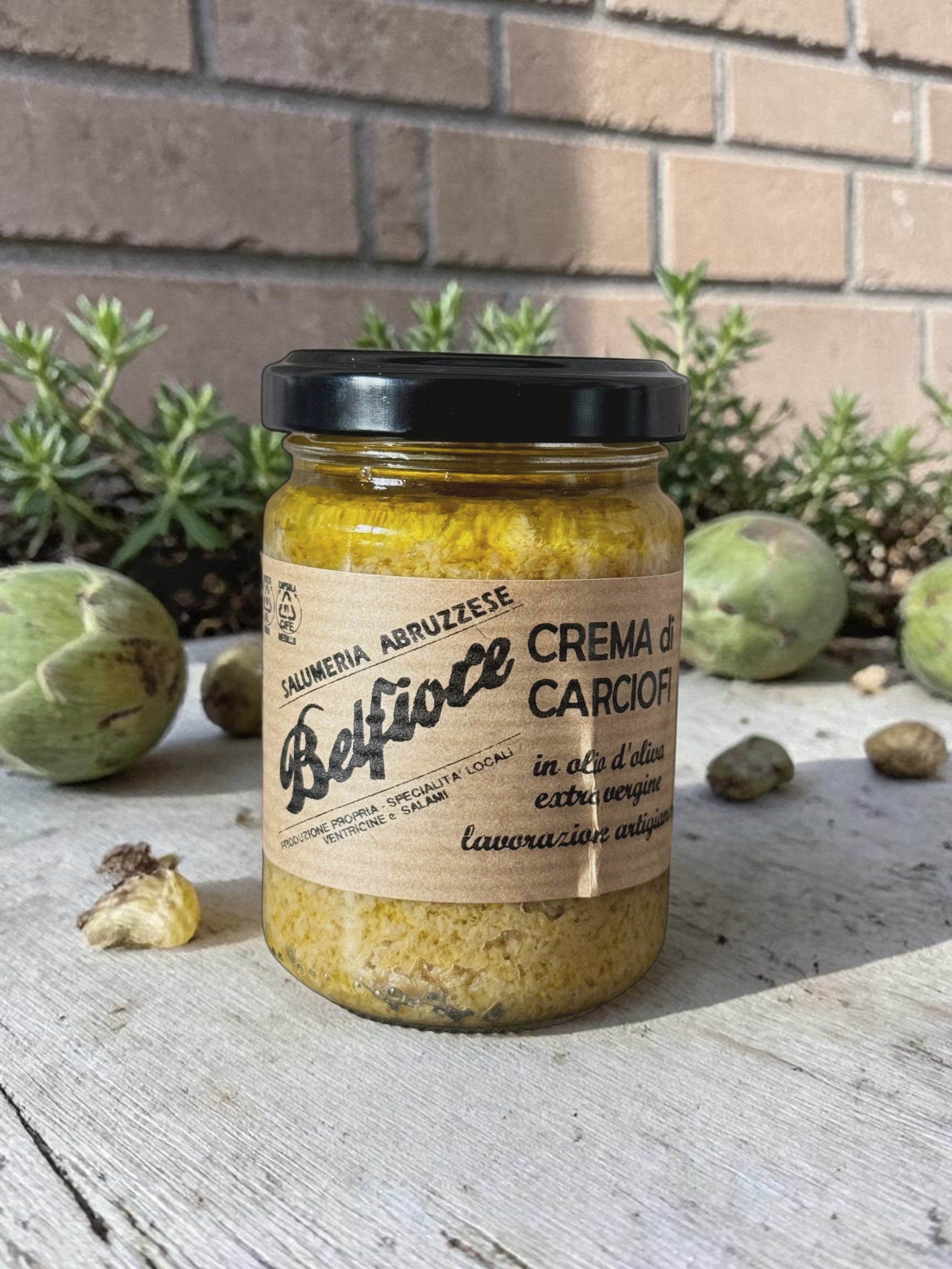 Crema di Carciofi in Olio Extravergine di Oliva