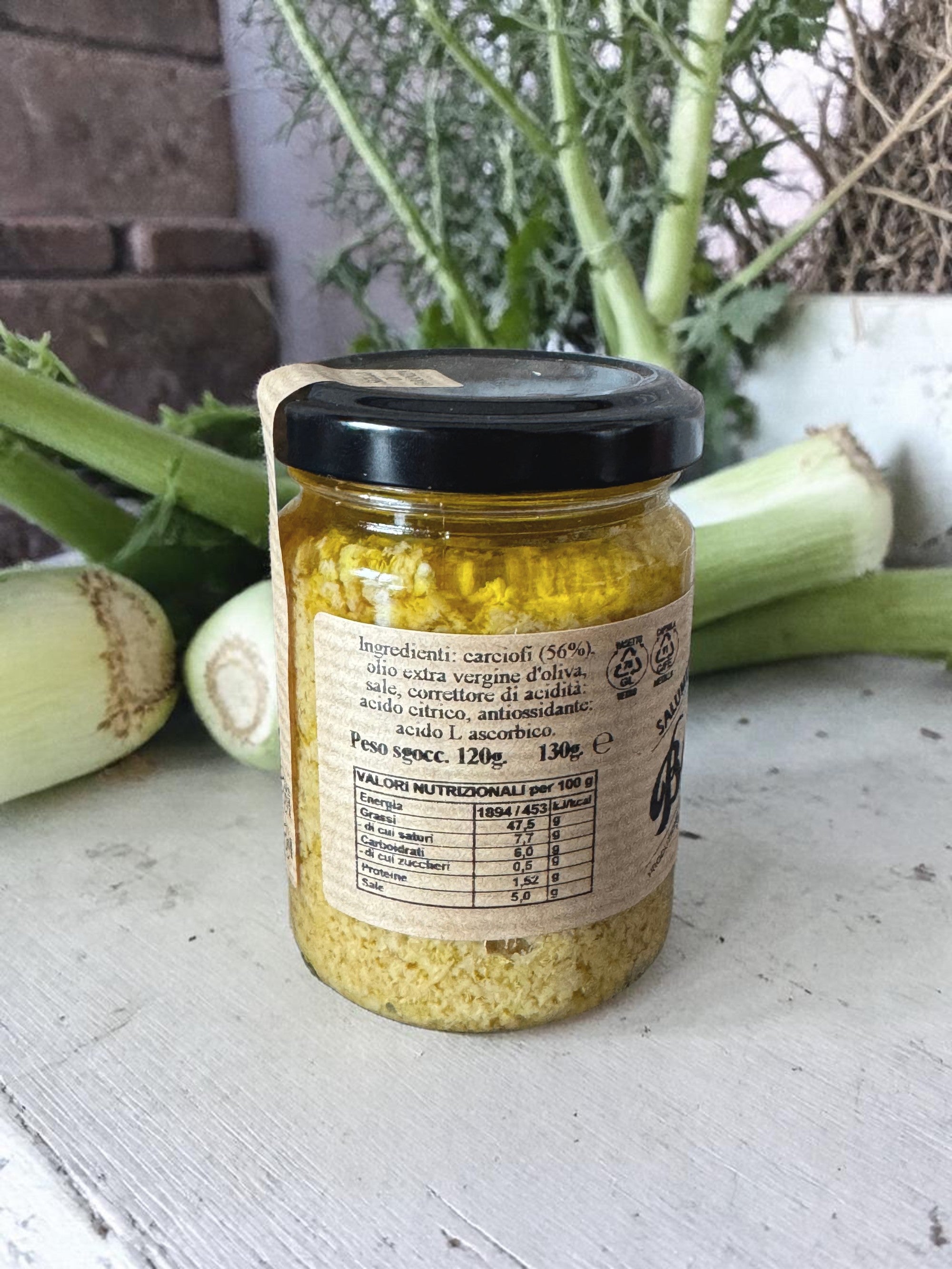 Crema di Carciofi in Olio Extravergine di Oliva