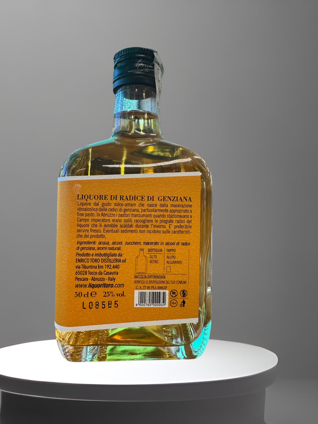 Genziana Toro Liqueur 50cl