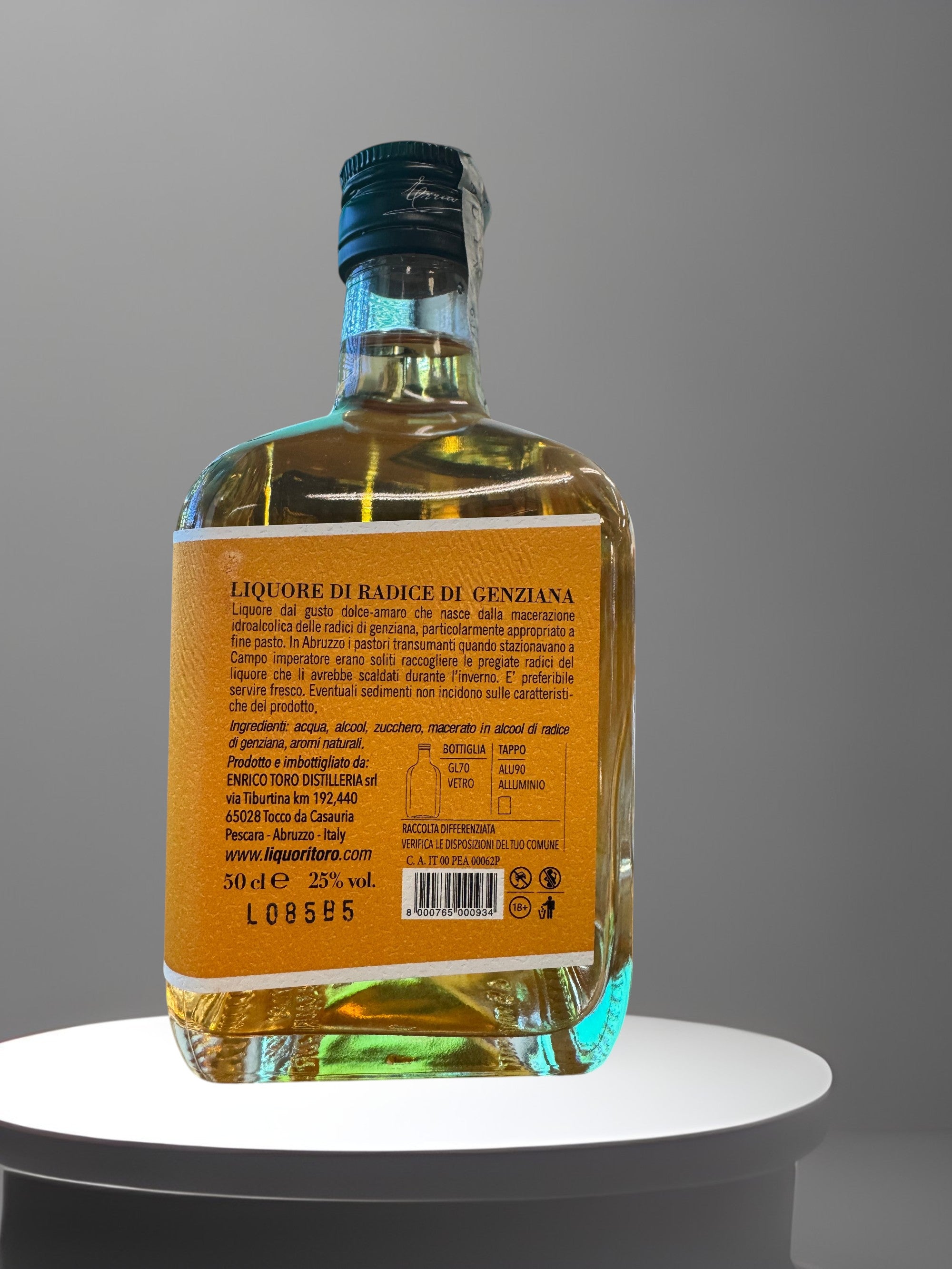 Liquore di Genziana Toro 50cl
