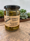 Red Sulmona Garlic Sprouts | Preserve