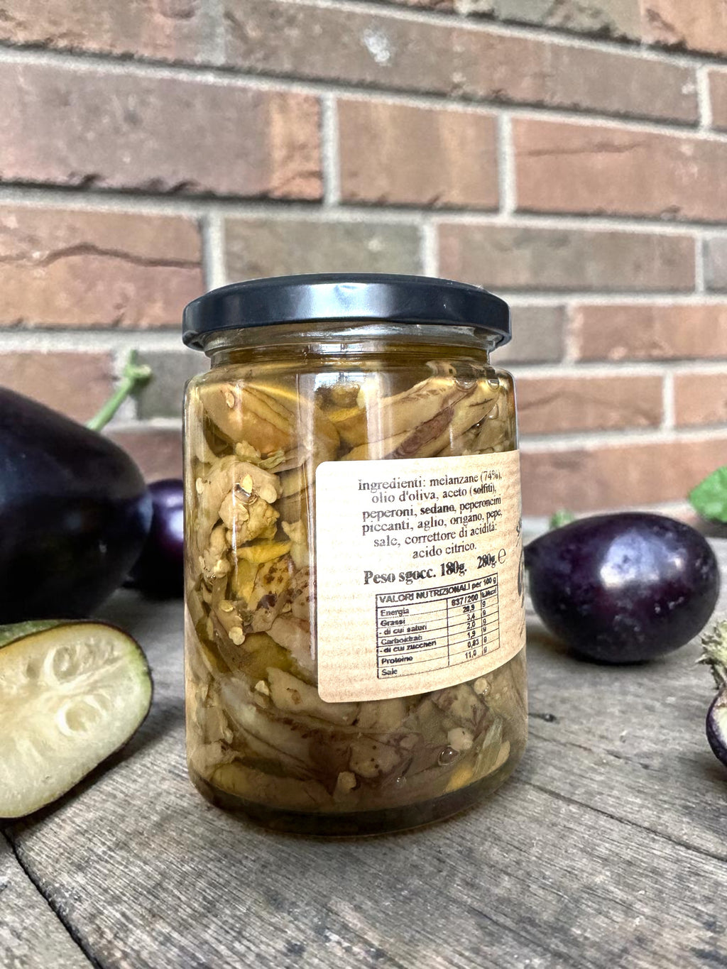 Aubergines in Olive Oil