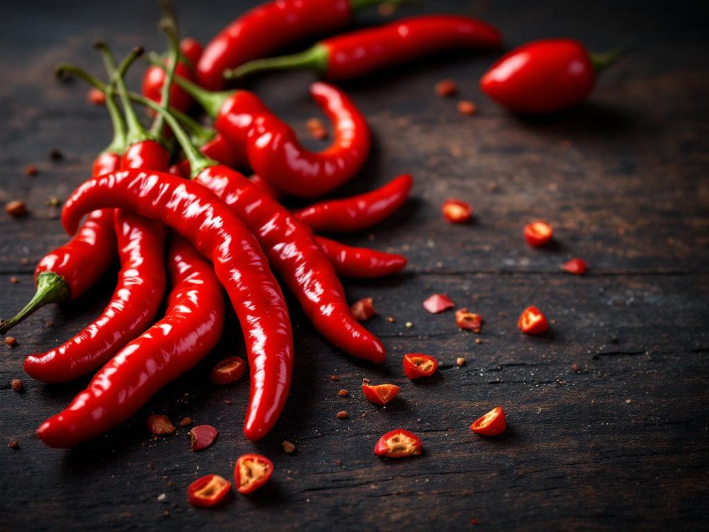 Hot Chili Peppers in EVO Oil