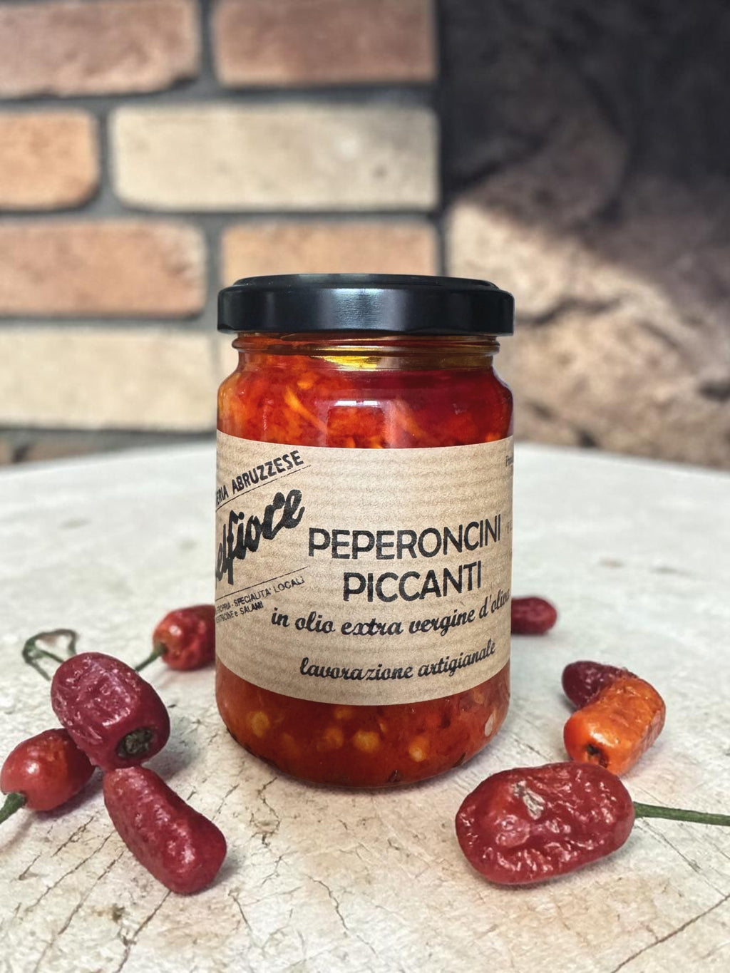 Hot Chili Peppers in EVO Oil