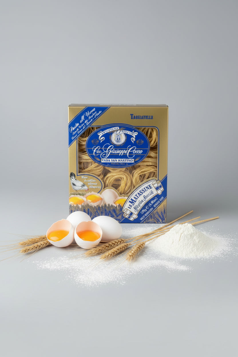 Pasta tagliatelle all'uovo nr 13 matassine- Pastificio cocco 250 gr