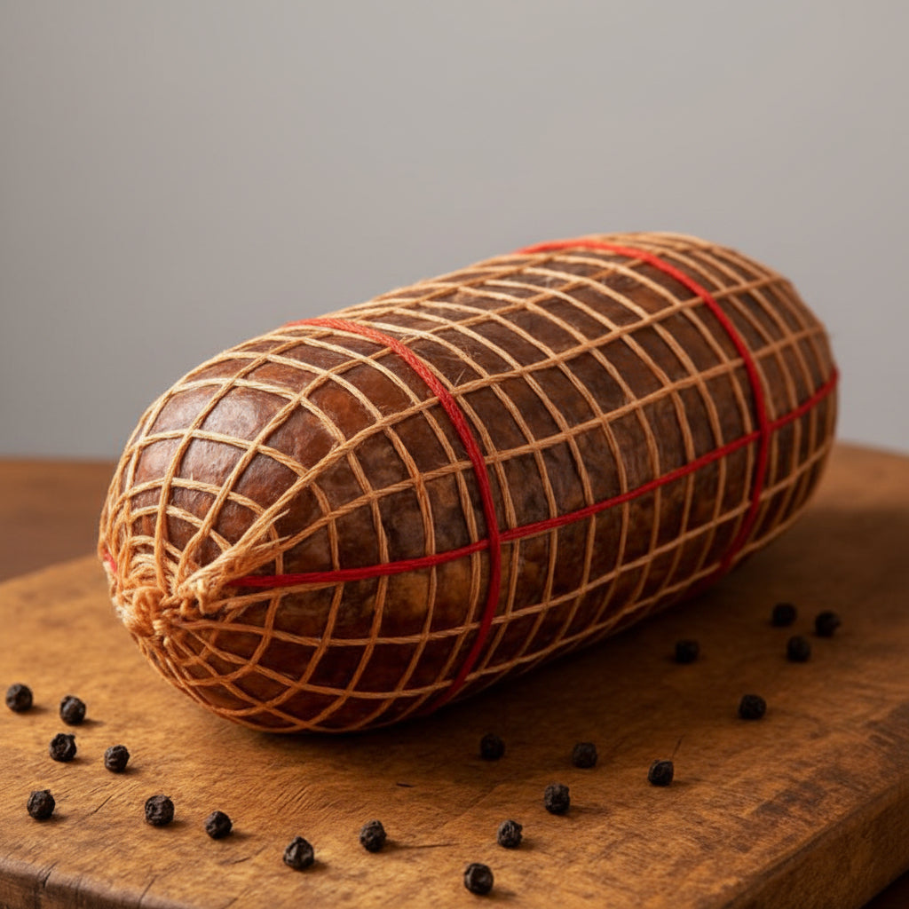 ventricina intera ricetta originale vastese della salumeria Fratelli Belfiore